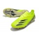 adidas X Ghosted.1 FG Crampons Superlative - Jaune Noir Bleu