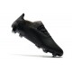 adidas X Ghosted.1 FG Crampons Superstealth - Noir Bleu cyan