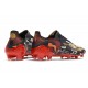 adidas X Ghosted.1 FG Crampons Noir Rouge Or