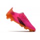 adidas X Ghosted.1 FG Crampons Rose Noir Orange&nbsp;