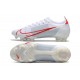 Chaussure Nike Mercurial Vapor XIV Elite FG Blanc Rouge