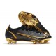 Nike Mercurial Vapor 14 Elite FG Noir Or
