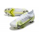 Nike Mercurial Vapor XIV Elite FG Silver Safari - Blanc Argenté Jaune