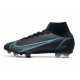 Nike Mercurial Superfly 8 Elite FG Noir Gris Acier