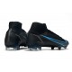 Nike Mercurial Superfly 8 Elite FG Noir Gris Acier