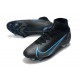 Nike Mercurial Superfly 8 Elite FG Noir Gris Acier