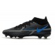 Nike Phantom GT2 DF Elite FG Noir Gris Acier