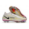 Nike Phantom GT2 DF Elite FG Blanc Noir Carmin Rose