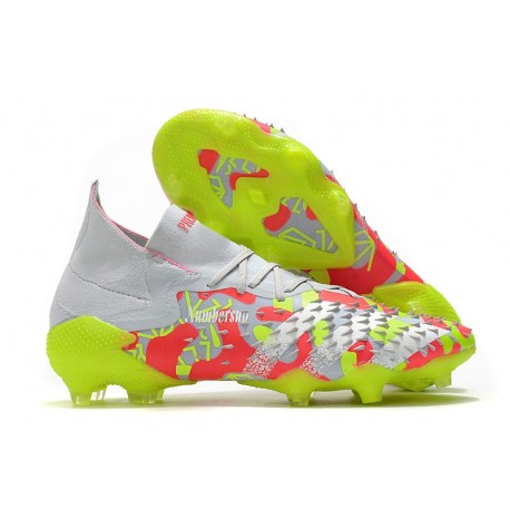 adidas Predator Freak.1 FG/AG Blanc Volt Orange