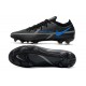 Crampons Foot Nike Phantom GT2 Elite FG Renew - Noir Gris Acier