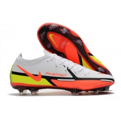 Crampons Foot Nike Phantom GT2 Elite FG Motivation Pack - Blanc Carmin Volt