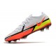 Crampons Foot Nike Phantom GT2 Elite FG Motivation Pack - Blanc Carmin Volt
