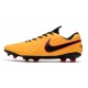 Nike Tiempo Legend VIII Elite FG Crampons Orange Noir