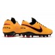 Nike Tiempo Legend VIII Elite FG Crampons Orange Noir
