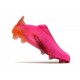 Chaussure adidas X Ghosted + FG Rose Choc Noir Orange