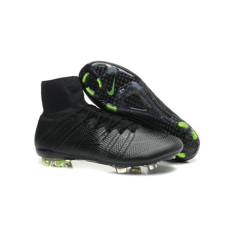 2015 Nouvelle Chaussure Nike Mercurial Superfly IV FG tout Noir