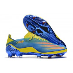 adidas X Ghosted.1 FG Crampons X-Men Cyclops - Bleu Rouge Vif Jaune