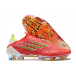 adidas X Speedflow+ FG Neuf Rouge Noir Rouge Solaire