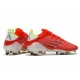 Chaussures adidas X Speedflow.1 FG Rouge Noir Rouge Solaire