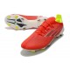 Chaussures adidas X Speedflow.1 FG Rouge Noir Rouge Solaire