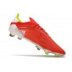 Chaussures adidas X Speedflow.1 FG Rouge Noir Rouge Solaire