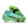 Nike Mercurial Superfly VIII Elite SG Anti Clog Dynamique Vert Citron