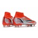 Nike Mercurial Superfly VIII Elite SG Anti Clog CR7 Spark Positivity Rouge Blanc Orange