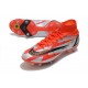 Nike Mercurial Superfly VIII Elite SG Anti Clog CR7 Spark Positivity Rouge Blanc Orange
