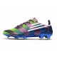 Chaussure de foot adidas F50 Ghosted Adizero FG Violet Orange Vert