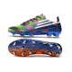Chaussure de foot adidas F50 Ghosted Adizero FG Violet Orange Vert