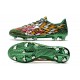 Chaussure de foot adidas F50 Ghosted Adizero FG Bleu Vert Rouge