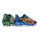 Chaussure de foot adidas F50 Ghosted Adizero FG Bleu Vert Rouge