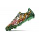 Chaussure de foot adidas F50 Ghosted Adizero FG Bleu Vert Rouge