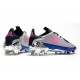Chaussure de foot adidas F50 Ghosted Adizero FG Gris Bleu Rose