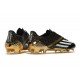 Chaussure de foot adidas F50 Ghosted Adizero FG Noir Or Blanc