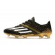 Chaussure de foot adidas F50 Ghosted Adizero FG Noir Or Blanc