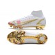 Nike Mercurial Superfly 8 Elite FG Blanc Or Rose