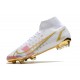 Nike Mercurial Superfly 8 Elite FG Blanc Or Rose