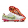 Nike Tiempo Legend 9 Elite FG Nouvel Blanc Noir Carmin Rose Explosion