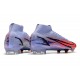 Nike Mercurial Superfly 8 Elite FG Mbappé Chardon Clair Argent Métallique