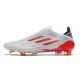 adidas X Speedflow+ FG Neuf Blanc Acier Métallique Rouge Solaire