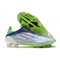 adidas X Speedflow+ FG Neuf Blanc Vert Encre Sonic