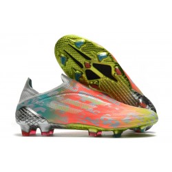 adidas X Speedflow+ FG Neuf Onix Transparent Blanc Jjaune Solaire