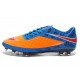 2014/2015 Nouvelle Nike Hypervenom Phantom FG Hommes Orange Rouge Bleu Pack de Réflexion