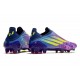 adidas X Speedflow+ FG Neuf Bleu Victoire Rose Choc Jaune Solaire