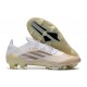 Chaussures adidas X Speedflow.1 FG Blanc Noir Mélange Or Métallique