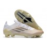 Chaussures adidas X Speedflow.1 FG Blanc Noir Mélange Or Métallique