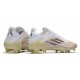 Chaussures adidas X Speedflow.1 FG Blanc Noir Mélange Or Métallique
