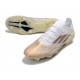 Chaussures adidas X Speedflow.1 FG Blanc Noir Mélange Or Métallique