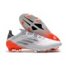 Chaussure adidas X Speedflow.1 FG Blanc Acier Métallique Rouge Solaire
